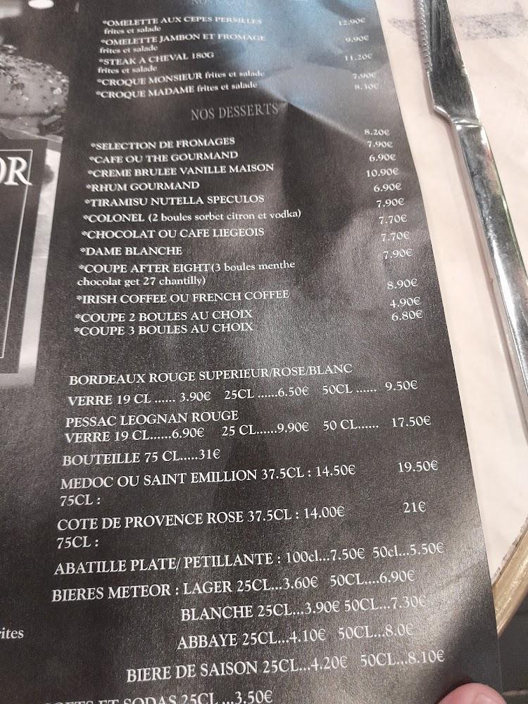 Bistrot Météor - Menu Image 2