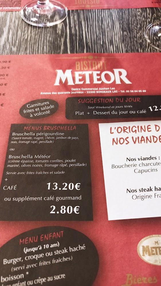 Bistrot Météor - Menu Image 4
